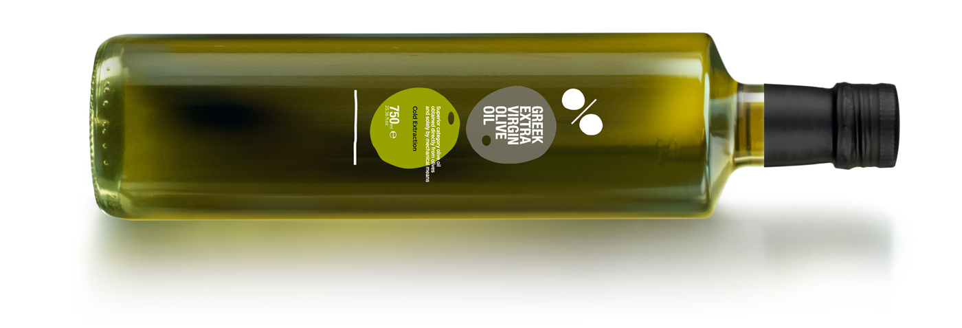 A bottle of olive oil